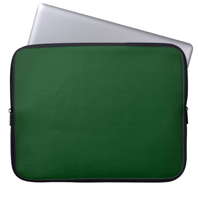 Modern Forest Green  15-inch Laptop Sleeve (Voorkant)