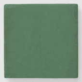 Modern Forest Green  Stenen Onderzetter (Voorkant)
