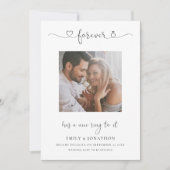 Modern Forever heeft ring naar het foto Verloving Aankondiging (Voorkant)