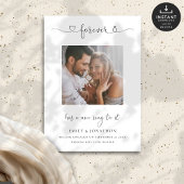 Modern Forever heeft ring naar het foto Verloving Aankondiging