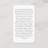 Modern Forever in ons hart Memorial Kaart Contactkaartje (Achterkant)