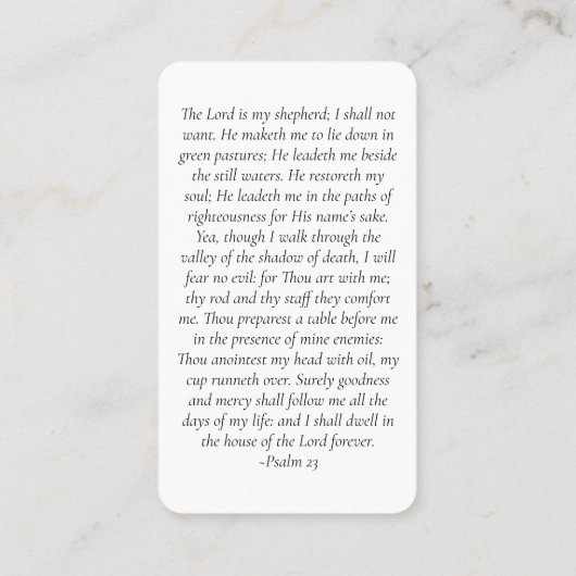 Modern Forever in ons hart Memorial Kaart Contactkaartje (Achterkant)