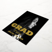 MODERN FOTO AFSTUDEERDER PARTIJ FOLIE UITNODIGING (Gedraaid)