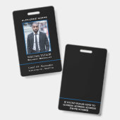 Modern foto-beveiligingsindustrie ID-badge Badge (Voor- en achterkant)