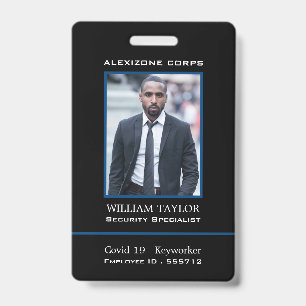 Modern foto-beveiligingsindustrie ID-badge Badge