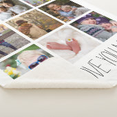 Modern Foto Collage Mam/Oma | Houdbaarheid Sherpa Deken (3/4)