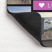 Modern Foto College Roze Muismat (Hoek)