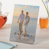 Modern Foto Elegant Wedding Poster Reclamebord Met Voetstuk (Insitu)