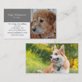 Modern foto-et visitekaartje (Voorkant / Achterkant)