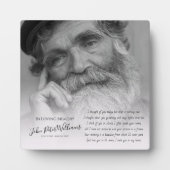 Modern Foto-herdenking Fotoplaat (Voorkant)