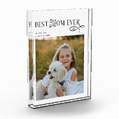 Modern Foto Moederdag Cadeau voor Beste Moeder Ooi (Links)