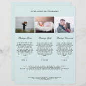 Modern Foto Preisliste (Voorkant / Achterkant)