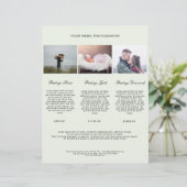 Modern Foto Preisliste (Staand voorkant)