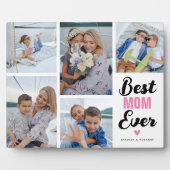 Modern Foto-raster Cadeau 'Beste Moeder Ooit' Fotoplaat (Voorkant)