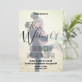 Modern foto trendy font kaart (Staand voorkant)