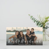 Modern Foto Typografie Rosh Hashanah Nieuwjaar (Staand voorkant)