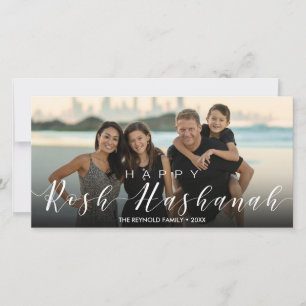 Modern Foto Typografie Rosh Hashanah Nieuwjaar