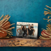 Modern Foto Typografie Rosh Hashanah Nieuwjaar Fotoplaat (Zijkant)