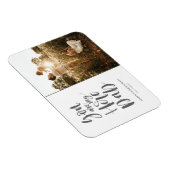 Modern Foto U bent mijn Hero Pap Vaderdag Magneet (Rechterzijde)