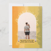 MODERN FOTO-VERLOVING INVITE - gemengde kleuren Kaart (Voorkant)