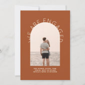 MODERN FOTO-VERLOVING INVITE - gemengde kleuren Kaart (Voorkant)