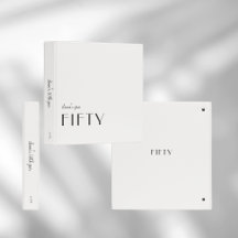 Modern fotoalbum | verjaardagscadeau | Gebroken wi