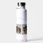 Modern Fotocollage Wit Bonus Moeder Moederdag Waterfles (Rechts)