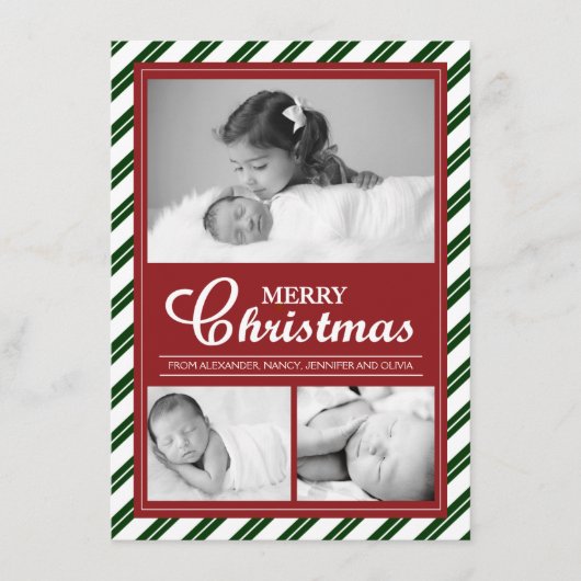 Modern  fotokaartontwerp (Voorkant)