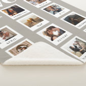 Modern fotokoppel houdt van Jubileum Valentijns Sherpa Deken (3/4)