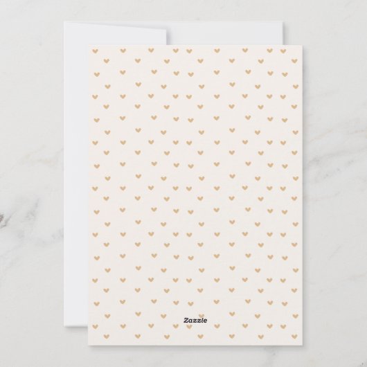 Modern fotoscript Love Happy Valentine's Day Feestdagenkaart (Achterkant)