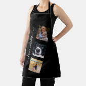 Modern Fotosjabloon Handgeschreven naam Script Schort (Insitu)