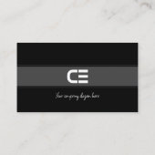 Modern Founder CEO Design voor Professionals Visitekaartje (Achterkant)