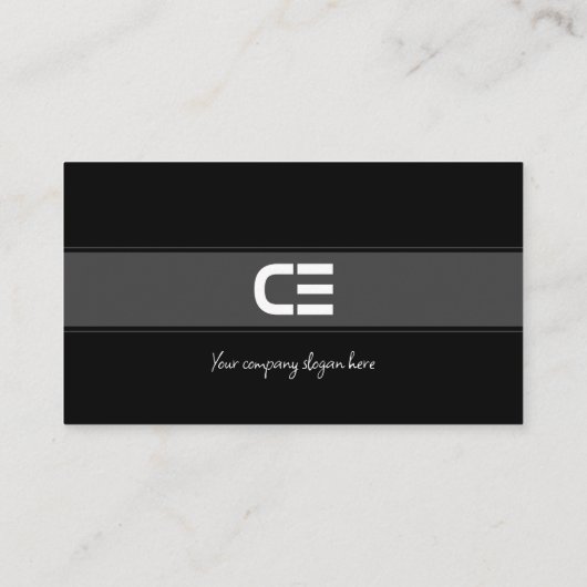 Modern Founder CEO Design voor Professionals Visitekaartje (Achterkant)