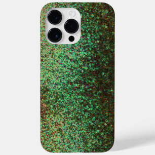 Modern Fractal Art Cool Green Sparkle Glitter 2023 Case-Mate iPhone 14 Pro Max Hoesje