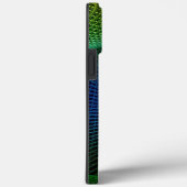 Modern Fractal Masonic Monogrammed Case-Mate iPhone Case (Achterkant / Rechts)