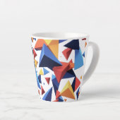 Modern Fragment Grid Latte Mok (Rechterhoek)
