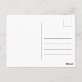 Modern France Paris je t'aime Eiffel Tower Travel Briefkaart (Achterkant)