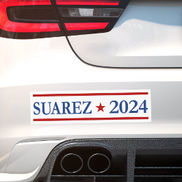 Modern Francis Suarez 2024 Amerikaans President Bumpersticker
