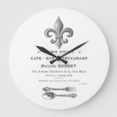 MODERN  FRANS BISTRO GROTE KLOK (Voorkant)