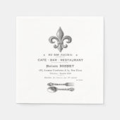 MODERN FRANS BISTRO SERVETTEN (Voorkant)