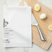 MODERN FRANS BISTRO THEEDOEK (Quarter Fold)