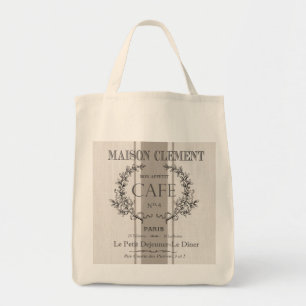 modern frans café tote bag