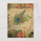 Modern  Frans collage Briefkaart (Voorkant)