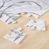 MODERN  FRANS QUEEN BEE PUZZLE LEGPUZZEL (Zijkant)