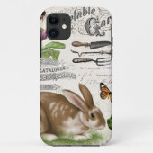 Modern  Frans tuinkonijn Case-Mate iPhone Case (Achterkant)