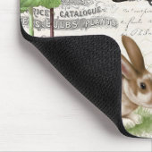 Modern  Frans tuinkonijn Muismat (Hoek)