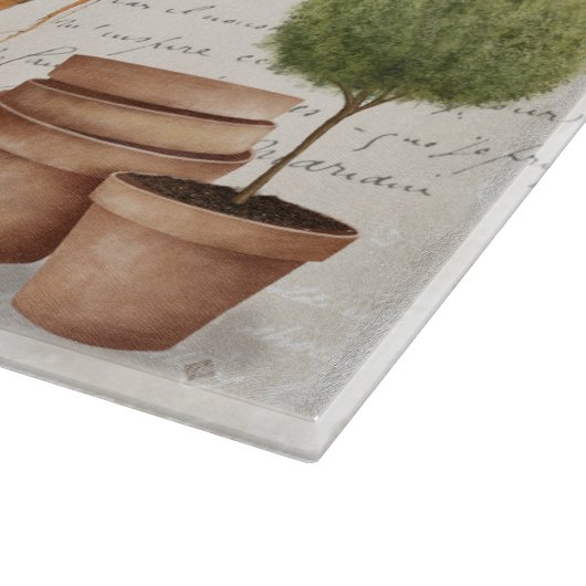 Modern  Frans tuinkonijn Snijplank (Hoek)