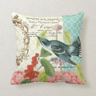 Modern Frans Vogelkussen Kussen