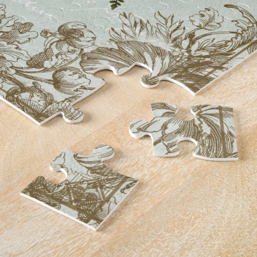 MODERN  FRANSE BUTTERFLY PUZZLE LEGPUZZEL (Zijkant)