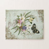 MODERN  FRANSE BUTTERFLY PUZZLE LEGPUZZEL (Horizontaal)